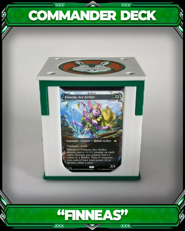 Commander Deckbox Finneas (Bloomburrow)