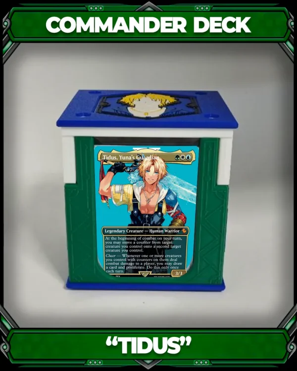 Commander Deckbox Tidus (Final Fantasy)