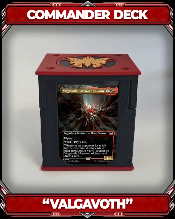 Commander Deckbox Valgavoth (Duskmourn)