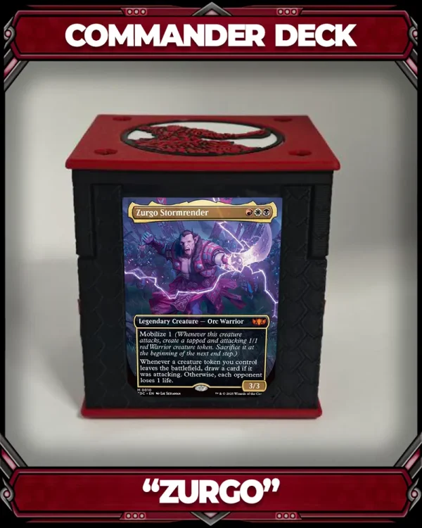 Commander Deckbox Zurgo (Tarkir)