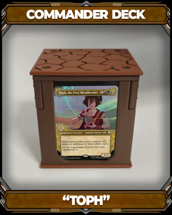 Commander Deckbox Toph (Avatar: The Last Airbender)