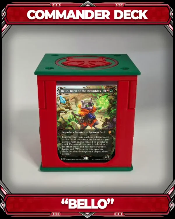 Commander Deckbox Bello (Bloomburrow)