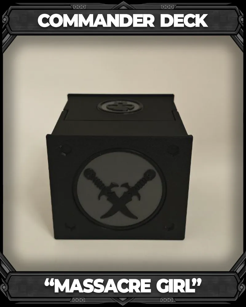 Commander Deckbox Massacre Girl, foto 3