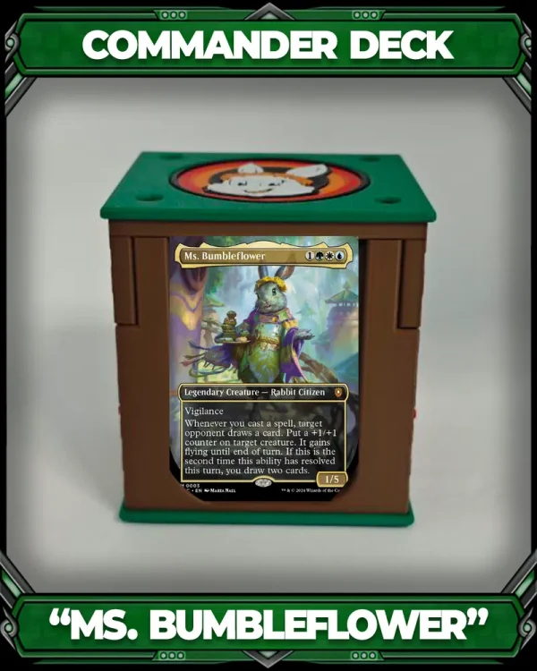 Commander Deckbox Bumbleflower (Bloomburrow)