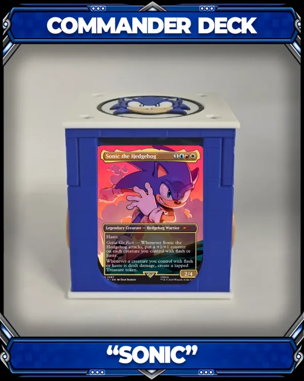 Commander Deckbox Sonic (Secret Lair)