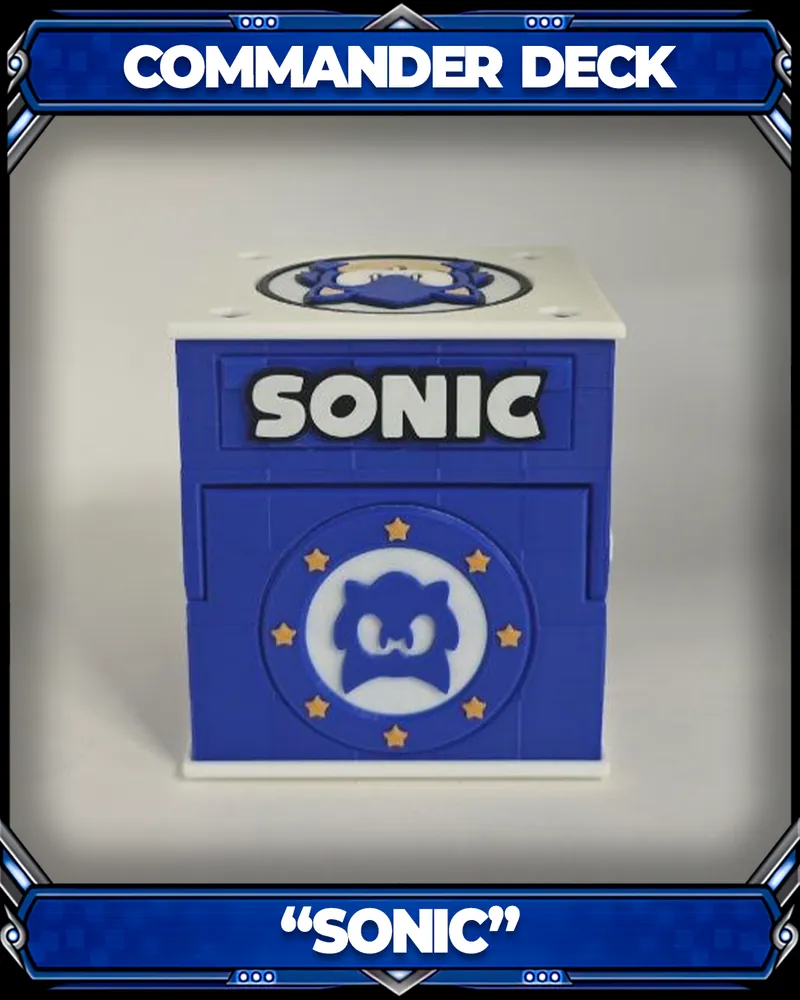 Commander Deckbox Sonic (Secret Lair), foto 2