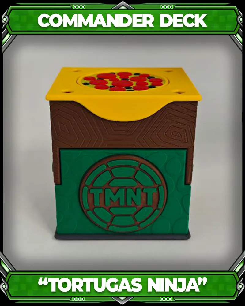 Commander Deckbox Tortugas Ninja (Secret Lair), foto 2