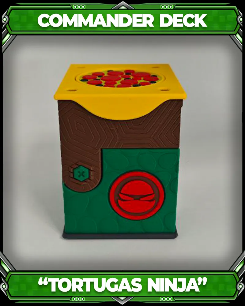 Commander Deckbox Tortugas Ninja (Secret Lair), foto 4