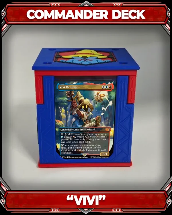 Commander Deckbox Vivi (Final Fantasy)