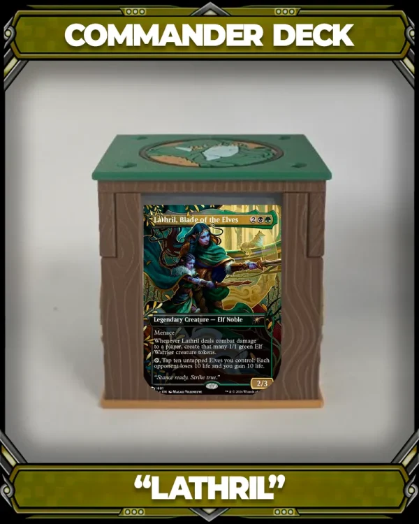 Commander Deckbox Lathril