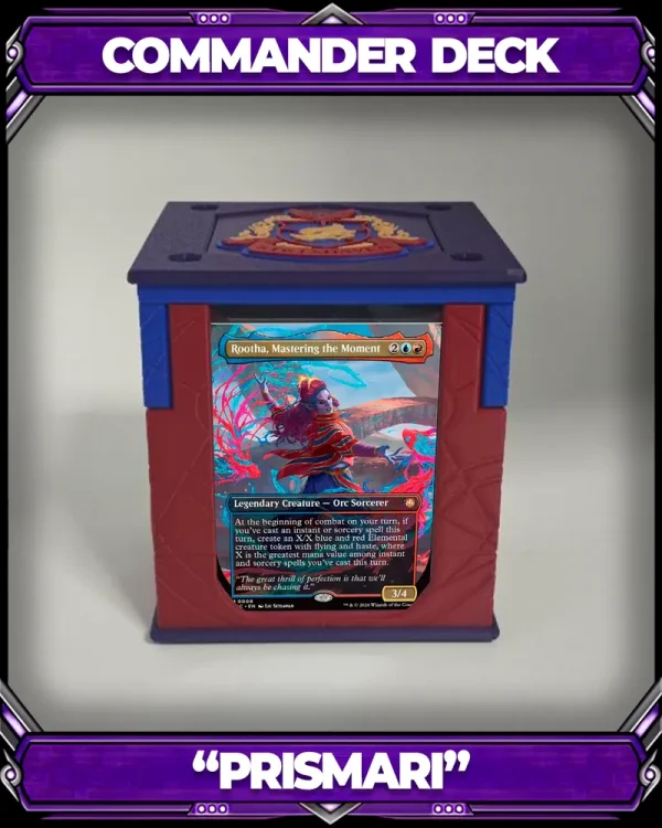 Commander Deckbox Prismari (Strixhaven)