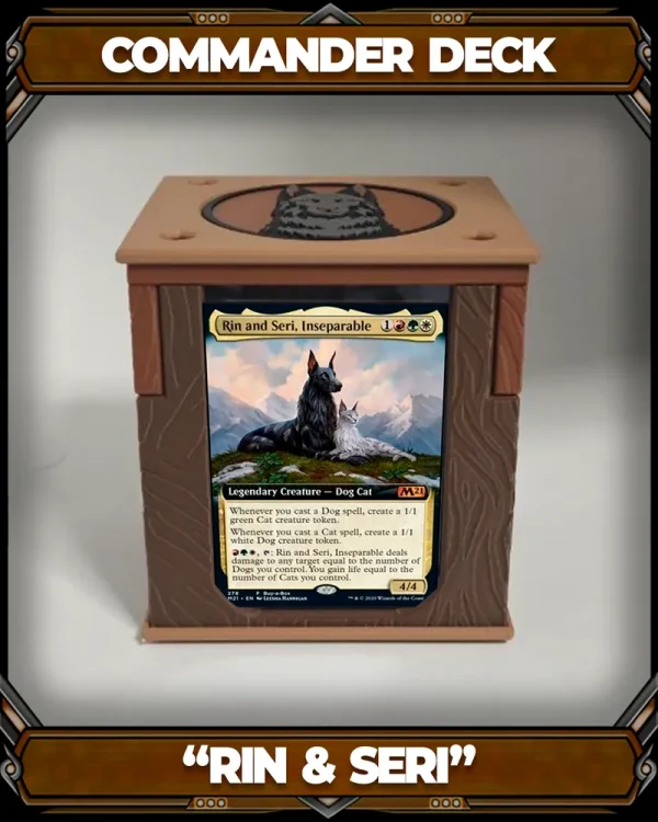 Commander Deckbox Rin y Seri