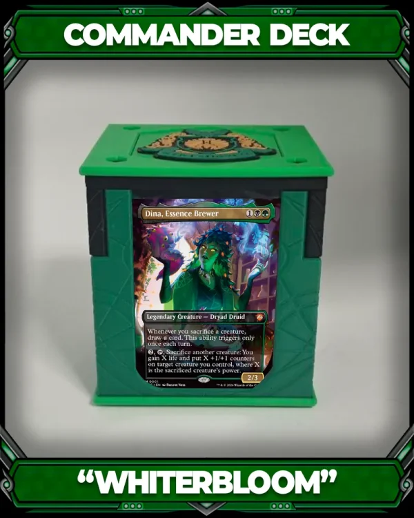 Commander Deckbox Witherbloom (Strixhaven)