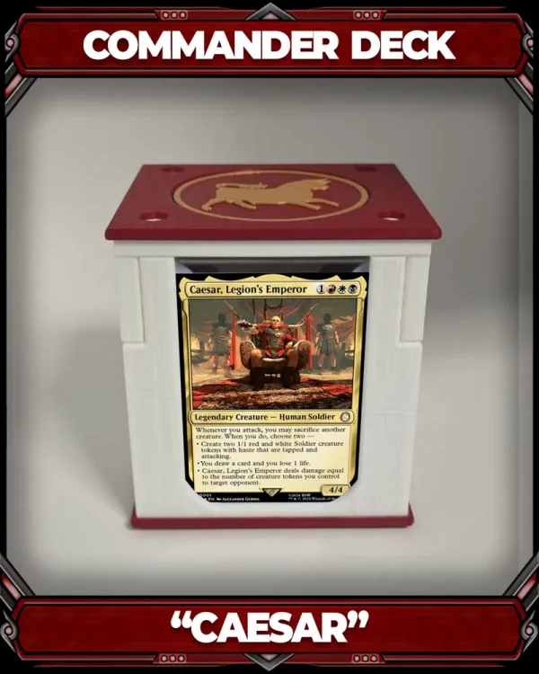 Commander Deckbox Caesar