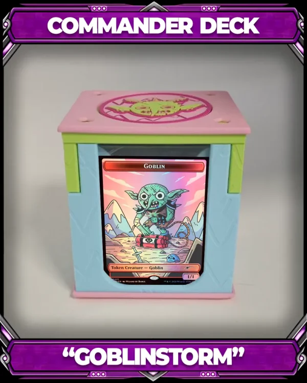 Commander Deckbox Goblinstorm (Secret Lair)