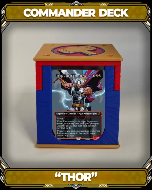 Commander Deckbox Thor (Super Heroes)