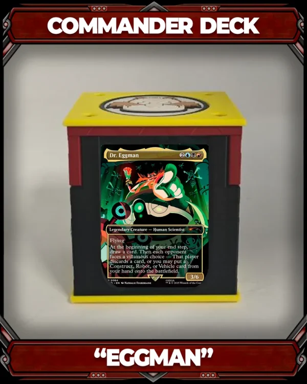 Commander Deckbox Eggman (Secret Lair)