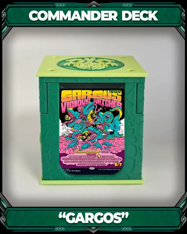 Commander Deckbox Gargos, Vicious Watcher