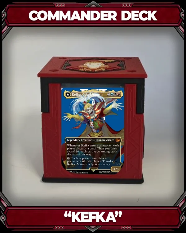 Commander Deckbox Kefka (Final Fantasy)