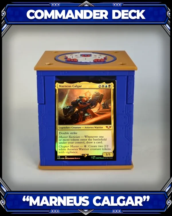 Commander Deckbox Marneus Calgar (W40K)
