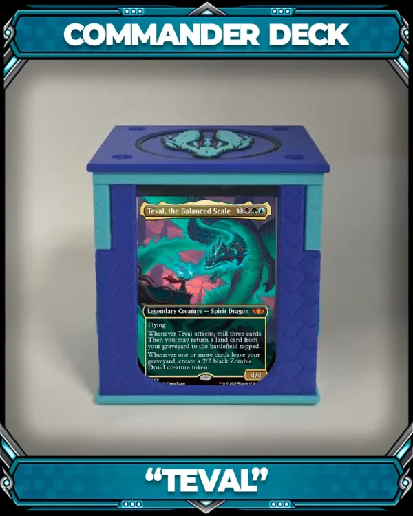 Commander Deckbox Teval
