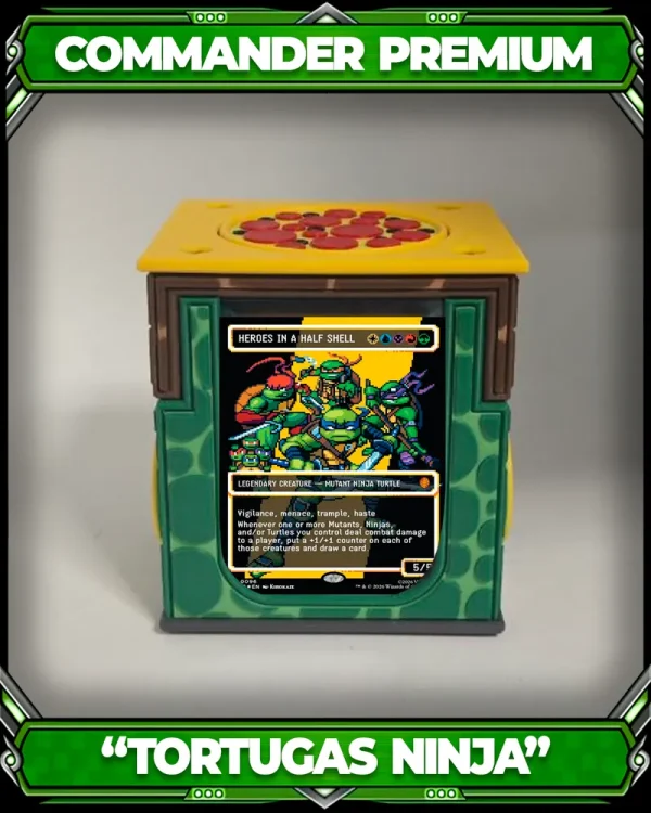 Commander Premium Tortugas Ninja (Secret Lair)